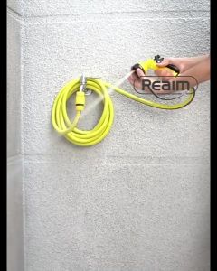 MonQiQi ชุดสายยางรดน้ำ 4หุน ชุดล้างรถ รดน้ำต้นไม้ ครบเช็ท หัวฉีดแรงดัน รดน้ำผัก เเถมหัวฉีดเเละอุปกรณ์ติดตั้งใช้งาน