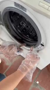 [Tặng cọ] Bột tẩy mốc gioăng cao su Hanita _ Làm sạch các vết bẩn nấm mốc cao su_Hàng chính hãng