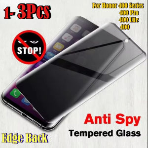 1-3 PCS Privacy 9H Tempered Glass Protector for Honor 400 200 500 Lite Magic V5 VS V 2 3 8 7 6 Pro Screen Anti Spy Scratch Proof