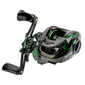 TEBEN | Snow Demon Metal Baitcasting Reel Water Drop Design Long Cast Explosion-Proof Magnetic Brake Multifunctional Fishing Reel