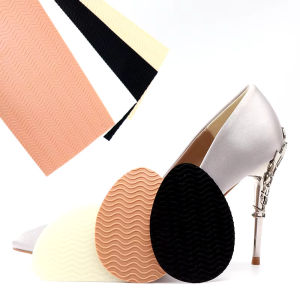 New Popular Silicone Forefoot Pads Shoes Soles Protector Anti-slip Repair Outsoles Self-adhesive Sticker High Heel Care Patch