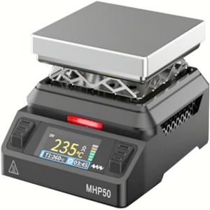 MINIWARE MHP50 Mini DIY Hot Plate Preheater 50x50mm Trạm Sưởi Thông Minh Với Khả Năng Kiểm Soát Nhiệt Độ Không Đổi Lên Đến 350 ℃