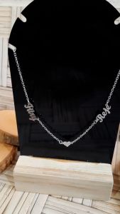 Kalung Nama CASILA MONEL: Warna Silver & Emas Tahan Lama Anti Karat - Cantik Berkualitas Cocok Untuk Kado Hadiah