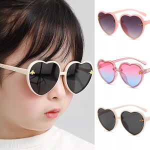 JIFANPAUL | UV Protection Kids Sunglasses Heart Frame
