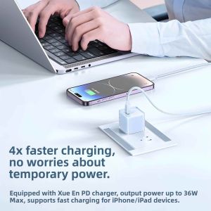 LZ | Fast Charging Cable for Apple Devices Dual C Type 2m