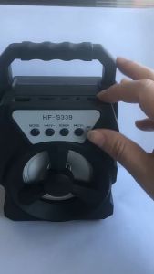 MKC KIMISO-S339 SPEAKER BLUETOOTH MINI MURAH 2024 BARU BLUETOOTH BARU GROSED GROSIONAL SQUARE DANCE SUARA PORTABLE SMALL MINI -HANDED SOUND BOX OUTDOOR