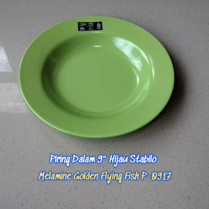 Piring Dalam 9" Melamine - Golden Flying Fish P-0917