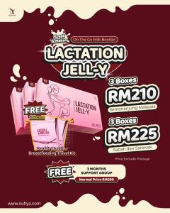SET DOUBLE BOOSTER LACTATION JELLY & DOUBLE LACT MILKBOOSTER