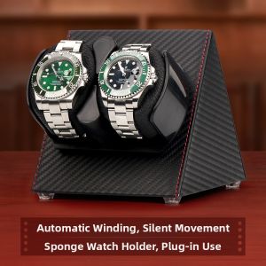 Automatic Mechanical Watch Winders Home Use Rotating Watch Winders Small Size Charging Model Engineering Plastic New Condition