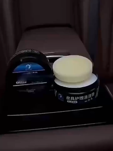 Krim Pembersih Kulit Multifungsi LEATHER Clean 120gr Perawatan Interior mobil Kulit jok dashboard doortrim / Paste wax semir sepatu dan tas kulit /pembersih perawatan kulit