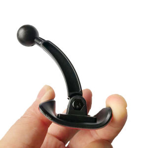 Car Mount Phone Holder Base Replacement Extended Connector Rod Accessory 17mm Universal Ball Head Adhesive Can Be Stuck Arc Surface