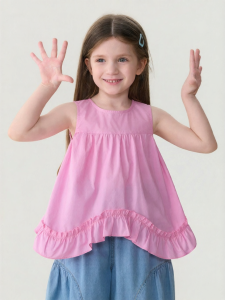 Marc&Janie | Sleeveless Cotton Toddler Shirt