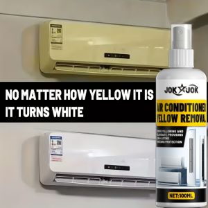 100ML AC Unit Plastic Refurbisher - Universal Yellowing Eliminator Quick Whitening Easy Application for Air Conditioners