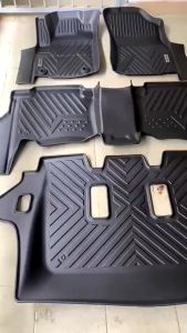 Thảm lót sàn NHỰA 5D xe Huyndai Custin 2022- 2024- 2025 Thảm nhựa TPE TRÀN VIỀN đúc nguyên khối theo xe. Bộ 4 miế