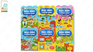 Sách - Bóc Dán Thông Minh Vừa Học Vừa Chơi Phát Triển Sáng Tạo Song Ngữ Việt Anh
