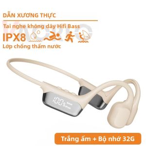 Tai Nghe Dẫn Truyền Xương Bluetooth 5.4 Tai Nghe Không Dây IPX8 Chống Nước 32G Máy Nghe Nhạc MP3 Tai Nghe Thể Thao Dành Cho Bơi Lội & Các Hoạt Động Ngoài Trời