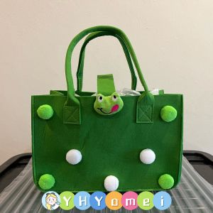 Premium Felt Tote Handbag 30cm*20cm*18cm [3mm] Large Capacity Storage Bag Diaper Bag Multifunctional Exquisite Accessories Mummy Bag