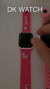 [DK] JAM TANGAN ANAK KARAKTER DIGITAL FASHION SANRIO KUROMI LOTSO UNICORN KARAKTER LENGKAP 620