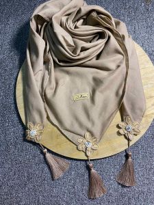 KERUDUNG CLARISSA VOAL PREMIUM MARWAH BUNGA HIJAB TERHITS