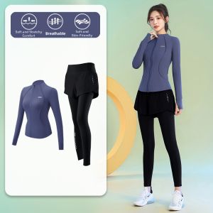 BAISILING | Quick-Drying Women Long Sleeve Fitness Sportswear