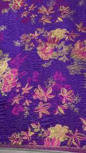 Vải Ren Lưới Damask Nigeria Châu Phi 5 Thước Thêu Chất Lượng Cao Dệt Jacquard Dùng Cho Váy Cưới Đầm Dự Tiệc