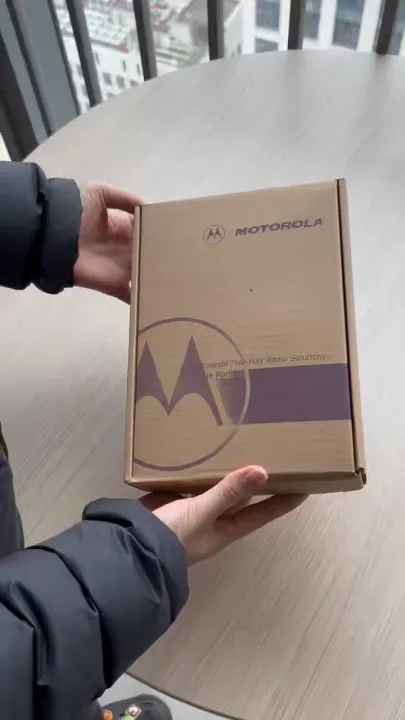 Motorola Walkie Talkie GP968 15KM Long Range 26800mAH USB Type-C Charging /16 Channel 50W UHF 400-470MHz Two-Way Radio