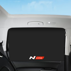 Magnetic Car Side Window Sunshade Front Rear Sun Visor Curtain For Hyundai N Nline Tucson i20 Kona Veloster Sonata n i30 Elantra