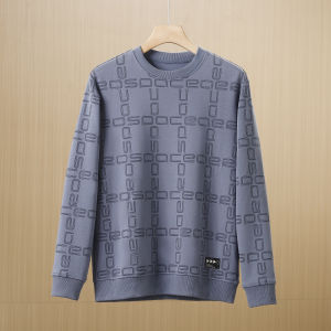 Áo Nỉ Cổ Tròn in Họa Tiết Thời Trang Mềm Mại Thoải Mái Cho Nam Mùa Thu Mới Về Áo Phông Thường Ngày Chất Liệu Cotton Polyester