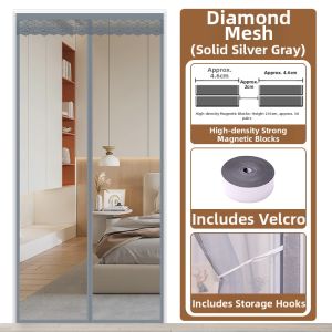 Gagaku | Mosquito Repellent Magnetic Curtain Self Adhesive Installation