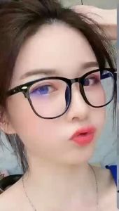 Kacamata Wanita Korea Anti RadiasI Kacamata Kotak Fashion Retro Bentuk Kotak Eyeglasses Kacamata Terbaru Wanita Pria PST