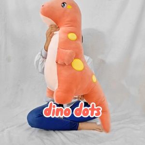 Boneka Dino Dots 63Cm Tyranosaurus Premium Bahan Halus Cocok Untuk Anak Cowo Laki dan Baby by Istana Boneka