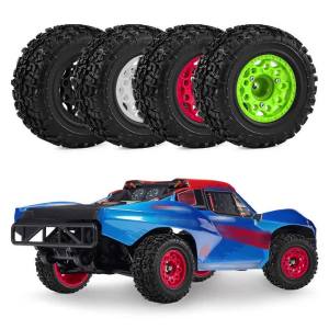 ONEVAN | 4PCS 1/10 108mm RC Car Short Course Truck Tires Wheels for Traxxas Slash 2WD 4WD ARRMA Senton Remo Hobby Losi Upgrade Parts