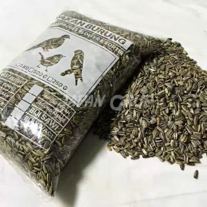 Biji Kwaci Bersih 500 Gram Pakan Burung Love Bird & Parkit Paruh Bengkok Kemasan Premium