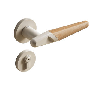 VAISITE | Vintage Walnut Wooden Quiet Magnetic Door Lock