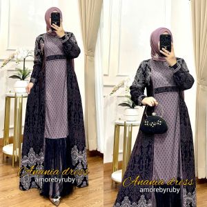 gamis produk Amore by ruby edisi anania dress