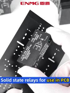 ENMG | ENMG 3~32V Wide Voltage Board Soldering Pin Type Small SSR Solid State Relay PMN5D61325A with Lamps Optically Isolated Constant