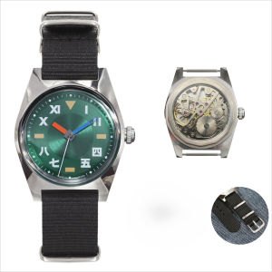 Heimdallr | Mens watch 7120 Hand-Wind Mechanical Watch 36mm Retro Business Timepiece Classic Simple Couple Watch