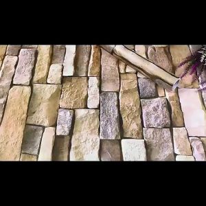 Wallpaper Dinding Ruang Tamu Motif Batik Pink Silver