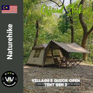 NATUREHIKE Village 5 Quick Setup Tent Gen 2.0