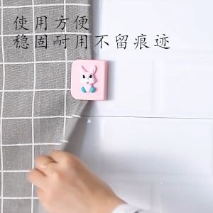 Windproof Cartoon Shower Curtain Clips/Klip Tirai Kamar Mandi Kartun Anti Angin