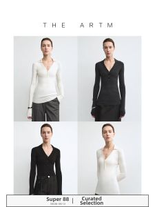 Quality Silk Wool Fitted Slimming Polo Shirt