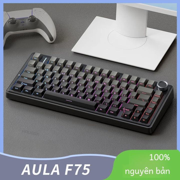 Bàn Phím Cơ AULA F75 OEM RGB 75% 80 Phím, Tùy Chỉnh, Hot-swap, PBT ...