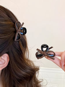 Princess Style Hair Claw Clip Womens Half Updo Butterfly Knot Fragrant Hair Accessories Fashionable Hairpins Hair Jewelry
