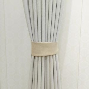 Modern Minimalist Tassel Curtain Tie Back with Ring Holder Bed Curtain Storage Rope Magnetic Attraction Shaanxi Style Home Decor