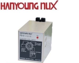 Rờ le mực nước FS3A/ Đế 8 chân tròn BIZ08 Hanyoug Nux Hàn Quốc