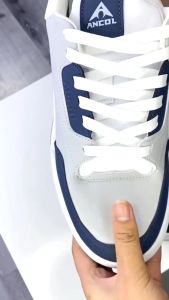 {Siêu cuối tháng} Giày sneaker thời trang Ancol Losofut BetterMe cho Nam Nữ Size 39-43 chất liệu da bò thật 100% miếng lót giày Eva đế cao su êm chân có lỗ thoáng khí.