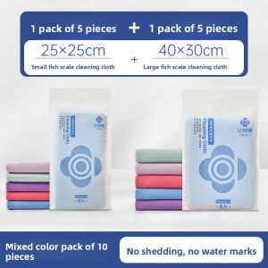 Scratchless Glass Cleaning Cloth Absorbent Non-Linting