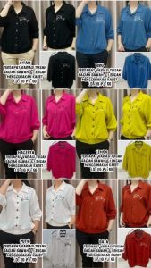 tifany BORDIR KEMEJA TIFANY TERBARU //Kemeja cringkle air flow//blouse cringkle terbaru//kemeja vintage //kemeja casual//kemejA BORDIR