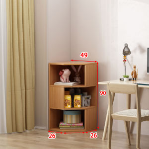 KEBIXIONG | Corner Storage Shelf 90-Degree Triangle For Children