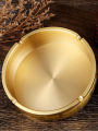 Ashtray Bằng Đồng Nguyên Chất Cao Cấp Cho Phòng Khách Văn Phòng Làm Việc Của Chủ Tịch Bàn Trà Bàn Ăn Bằng Đồng Thủ Công Mỹ Nghệ Cổ Điển. 